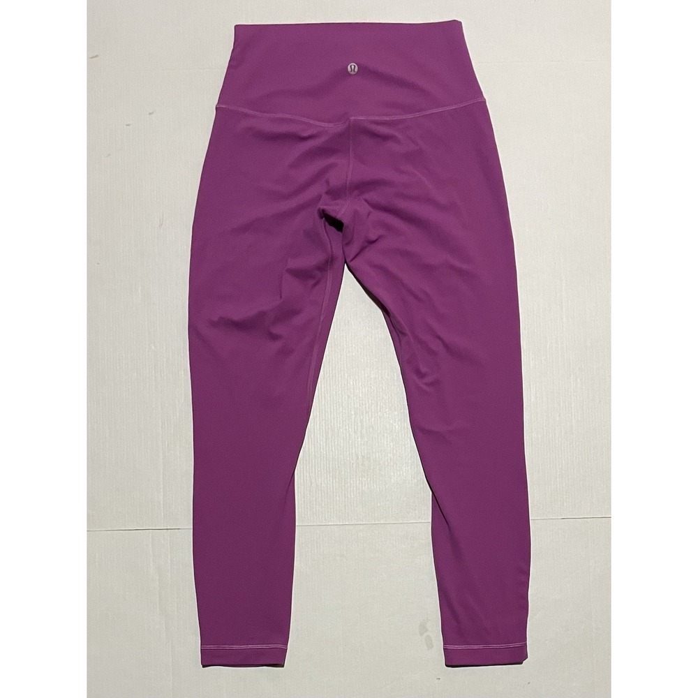 Lululemon Align Pants Womens 8 Pink High Rise Leggings Yoga Athletic Gym LW5CTCS